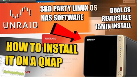 How To Install UnRAID On A QNAP NAS YouTube