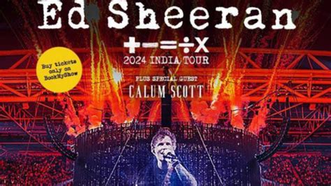 Ed Sheerans ÷ X Tour Lands In India In March 2024 Glamsham