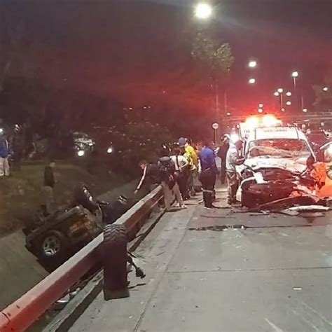 Grave accidente de tránsito en autopista Norte con 134 de Bogotá el 23