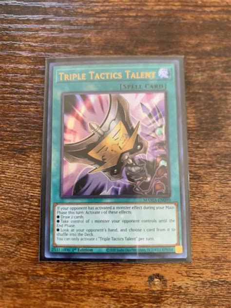 Yu Gi Oh Tcg Triple Tactics Talent Magnificent Mavens Mama En A