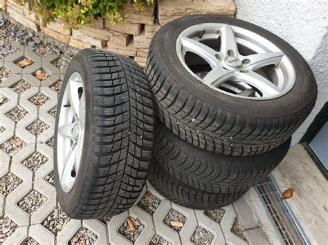 4 Pneus Neige Sur Jante Alu Équipement Auto