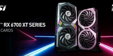 Msi Launches Radeon Rx 6700 Xt Gaming And Mech 2x Series Custom Graphics Cards Games Middle