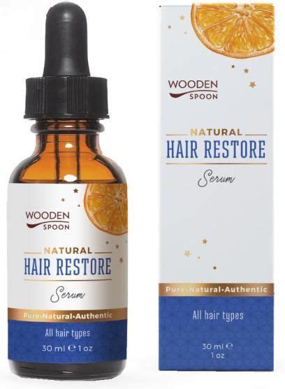 Wooden Spoon Rewitalizuj Ce Serum Do W Os W Hair Restore Serum Ml