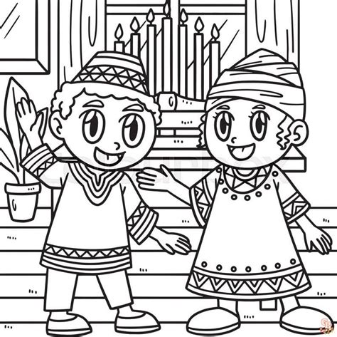 Printable Indigenous Peoples Day Coloring Pages Free