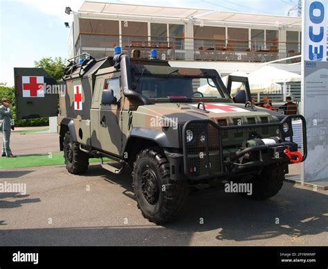 Paris France June Iveco Lmv Light Multi Role Vehicle At