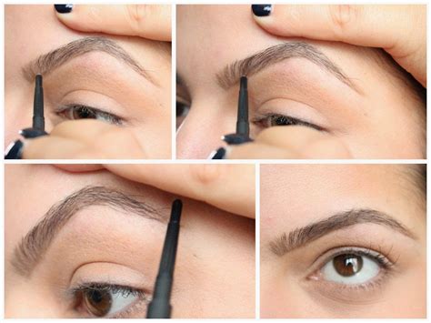 Chicissime Beauté Comment tracer des sourcils parfaits avec le crayon