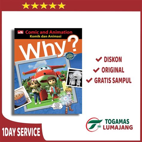 Jual KOMIK PENGETAHUAN DASAR WHY SERIES COMIC AND ANIMATION KOMIK