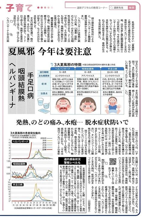 手足口病、咽頭結膜熱、ヘルパンギーナ 夏風邪、今年は要注意 しのろ駅前医院