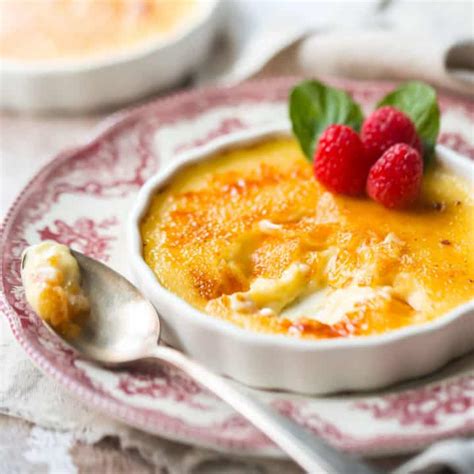 Creme Brulee Classic Perfection Just 5 Ingredients Baking A Moment