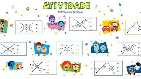 Ângulo Complementar Suplementar E Opv Aulas De Matemática