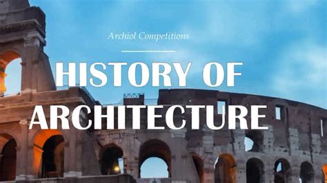 History Of Architecture Youtube