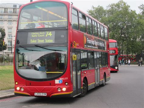 Go Ahead London WVL177 LX05EYM Seen In Marble Arch On Rout Flickr