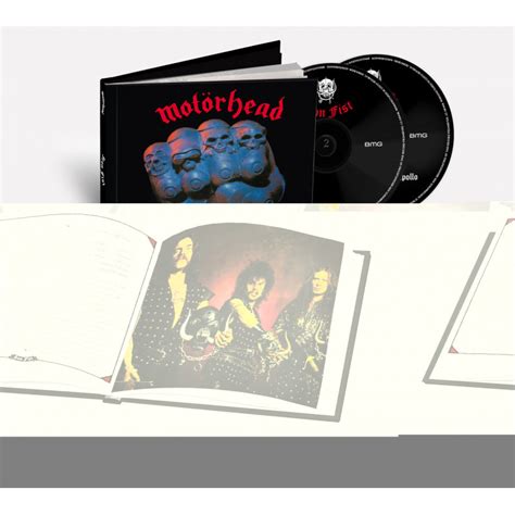 Motorhead 2cd Iron Fist 40th Anniversary Deluxe Edition