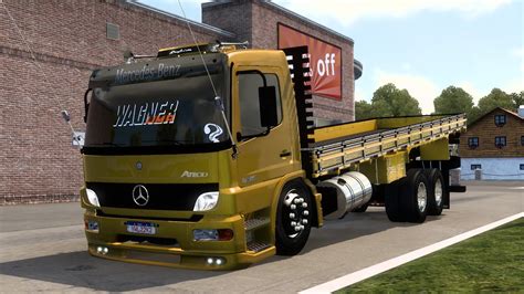 Carga Animada Euro Truck Simulator Itabaiana X Serrinha Mercedes