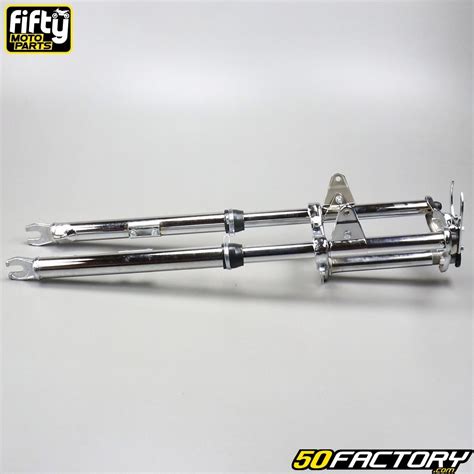 Forcella completamente cromata Fifty peugeot 103 sp spx rcx pièce