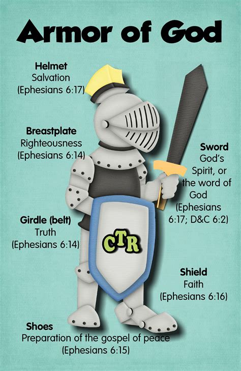 Armor Of God Bible Crafts Bible Activities