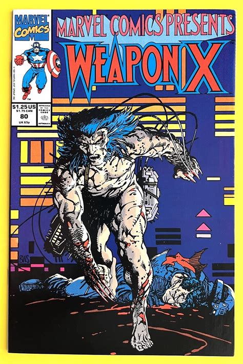 Marvel Comics Presents Weapon X B Comic Books Copper Age