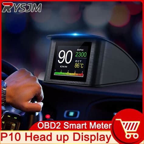 Hd P Hud Evrensel Kilometre Obd Ak Ll Dijital Head Up Display A R H Z