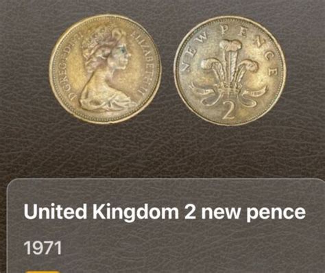 New Pence P British Elizabeth Ii Coin Very Rare Ebay