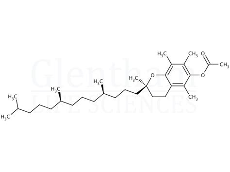 DL Alpha Tocopherol Acetate 50 Powder Form CAS 7695 91 2 Glentham