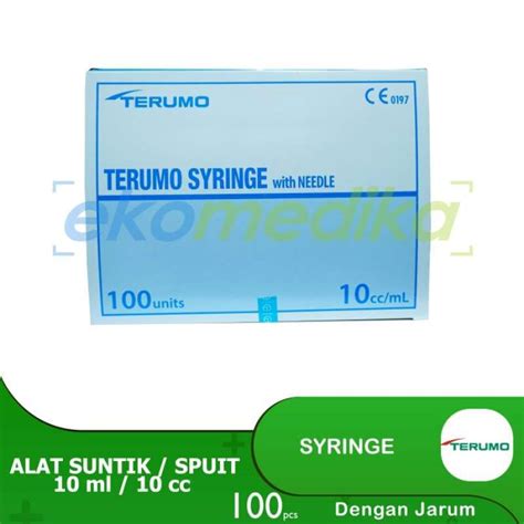 Jual Spuit Cc Syringe Ml Terumo Jarum Suntik Ml With Needle