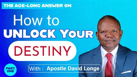 ANSWERS TO THE QUESTIONS HOW TO UNLOCK YOUR DESTINY APOSTLE DAVID