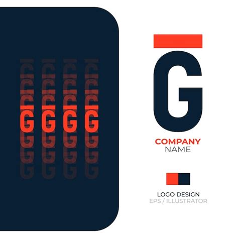 Un Dise O De Logotipo De Letra G Y T Con Letras Rojas Y Azules Vector