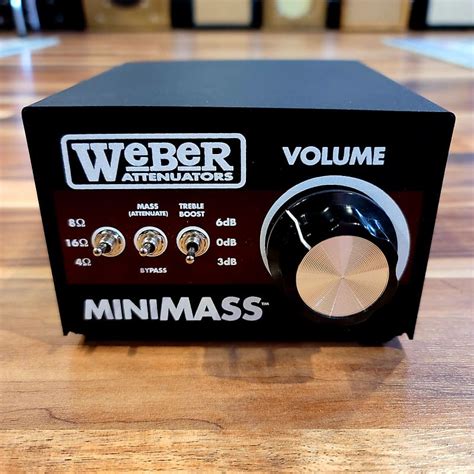 Weber Minimass Guitar Amp Attenuator Power Soak Reverb Uk