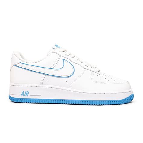 nike men air force 1 '07 white university blue white