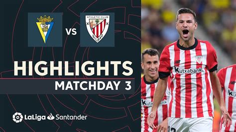 Resumen De C Diz Cf Vs Athletic Club Youtube