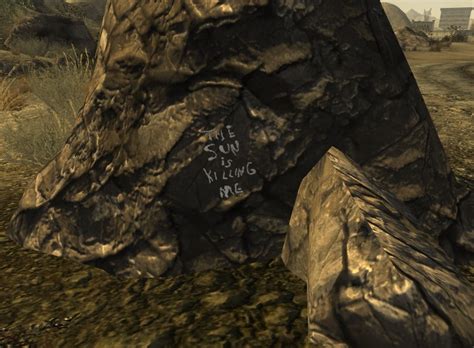 Hollowed Out Rock Fallout New Vegas Fallout Wiki Fandom Powered