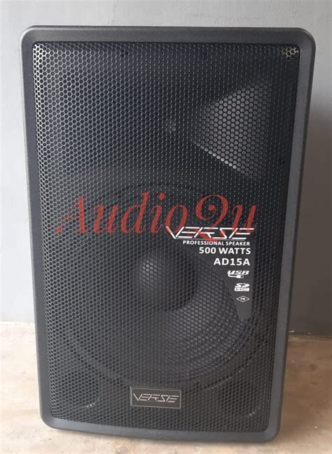 SPEAKER AKTIF VERSE AD 15A VERSE AD15A VERSE AD 15 A 500 WATT USB SD