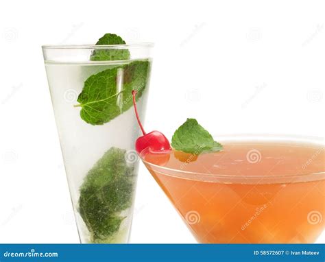 Cocktails Collection Kremlin Colonel And Zombie Stock Image Image