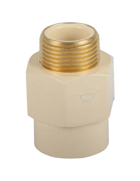 Pvc Adaptor Male Brass Thread 1