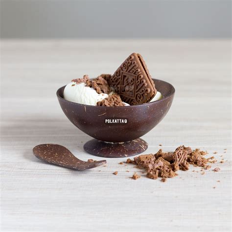 Coco Dessert Bowl Spoon Polkatta