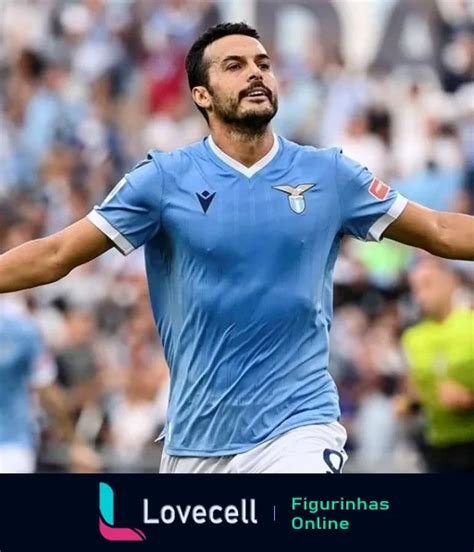 Figurinha Jogador Da Lazio Comemorando Para WhatsApp Lovecell