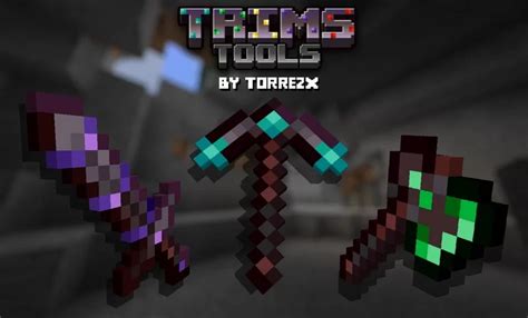 Netherite Tool Trims From 120 Minecraft Update Minecraft Fan Art