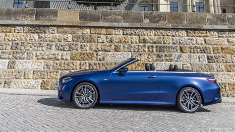 2021 Mercedes Amg E 53 4matic Cabriolet Color Magno Brilliant Blue