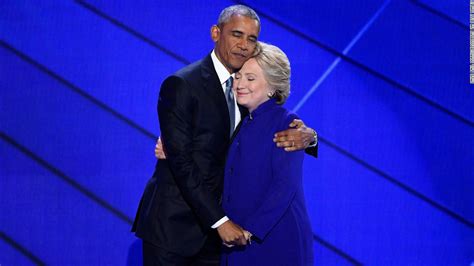 Obama And Clinton Together Historic Moment Iconic Photo Cnn