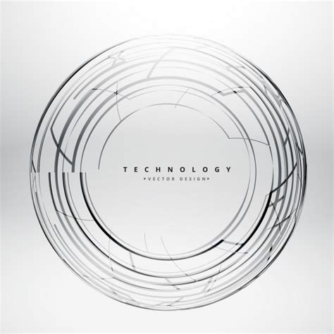 Линии сфера фон tchnology | Бесплатно векторы