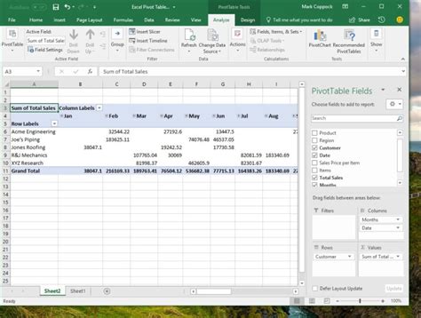 How To Create A Pivot Table In Excel To Slice And Dice Your Data Digital Trends