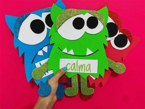 Pin By Beatriz Gaytan On Decorado De Aula Monster Theme Feelings