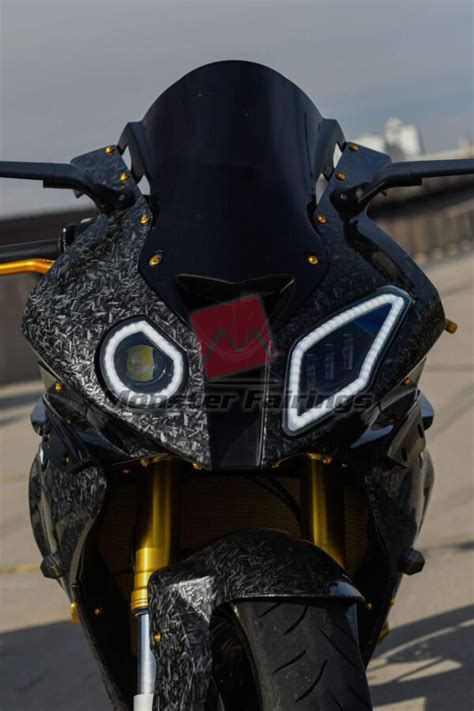 Forged Carbon Fiber Style S1000rr 09 18 Monster Fairings