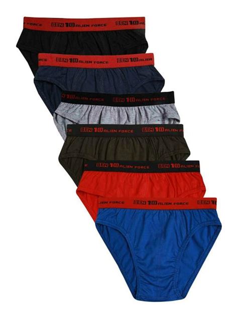 Buy Red Rose Boys Other 100 Cotton Pack Of 6 Briefs Online At Best Prices In India Jiomart