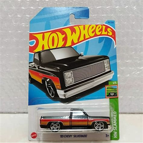 Hot Wheels Chevy Silverado Lote K Shopee Brasil