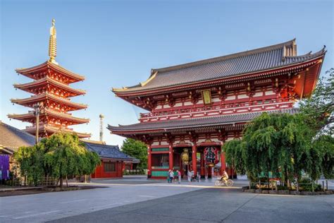 Temple De Senso Ji Tokyo Japon