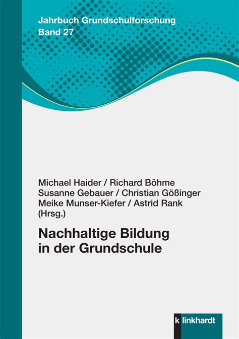 PDF Nachhaltige Bildung In Der Grundschule