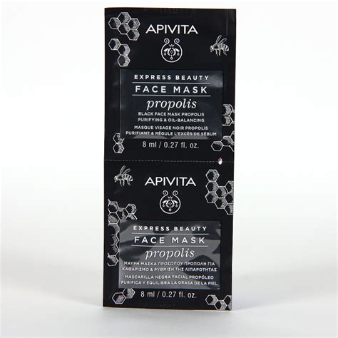 Apivita Express Beauty Mascarilla Limpiadora Purificante Con Prop Leo