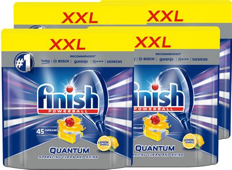 Finish Zestaw Quantum Kapsu Ki Do Zmywarki Xxxl Lemon Finish Sklep