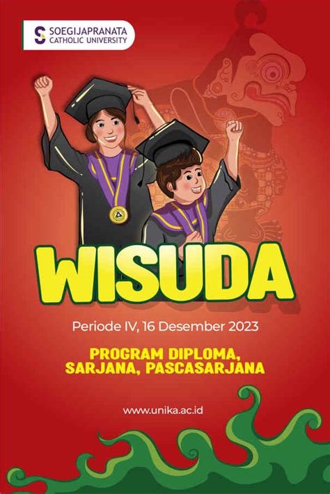 Buku Wisuda Soegijapranata Catholic University Scu
